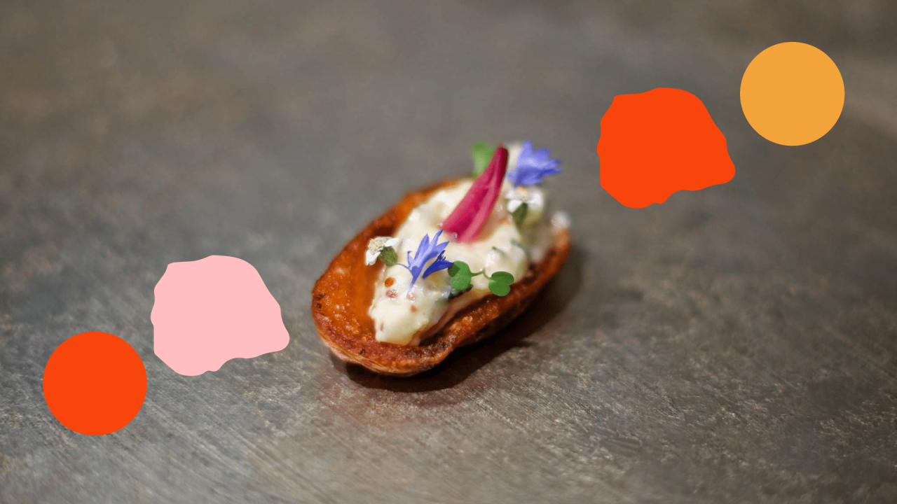 petite pomme de terre croustillante fourrée - Hylé