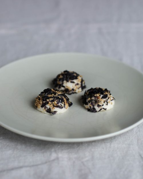 petite bouchée miso, sésame et nori - Hylé